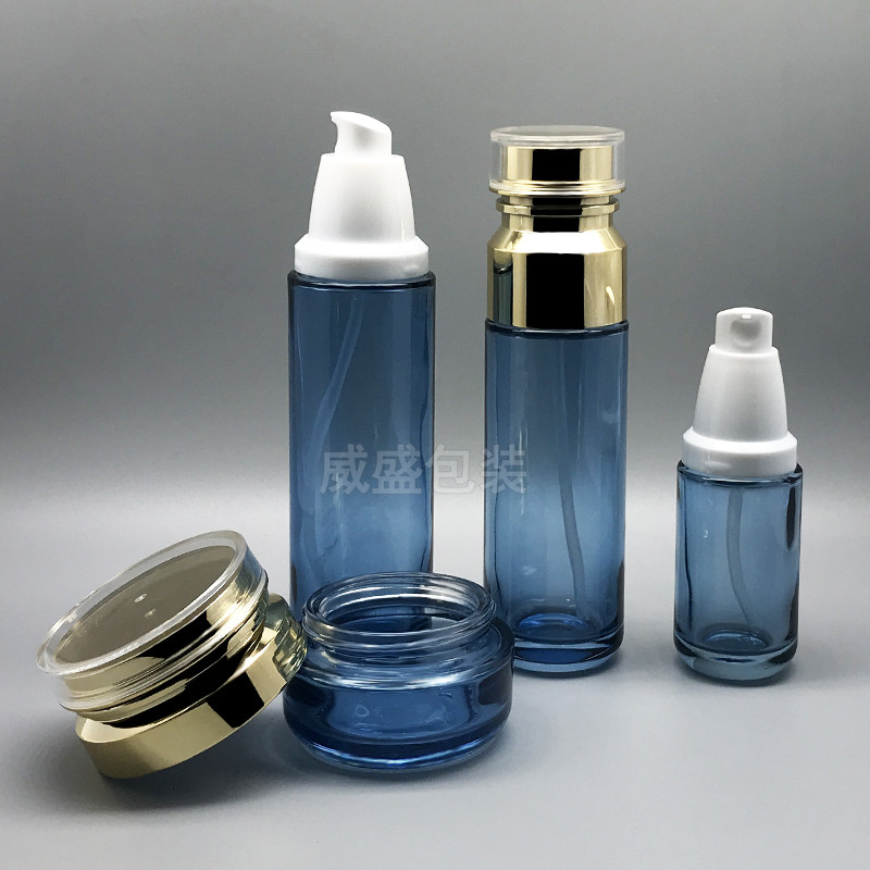 化妆品玻璃瓶现款 套装瓶子定制威盛2021(图4)